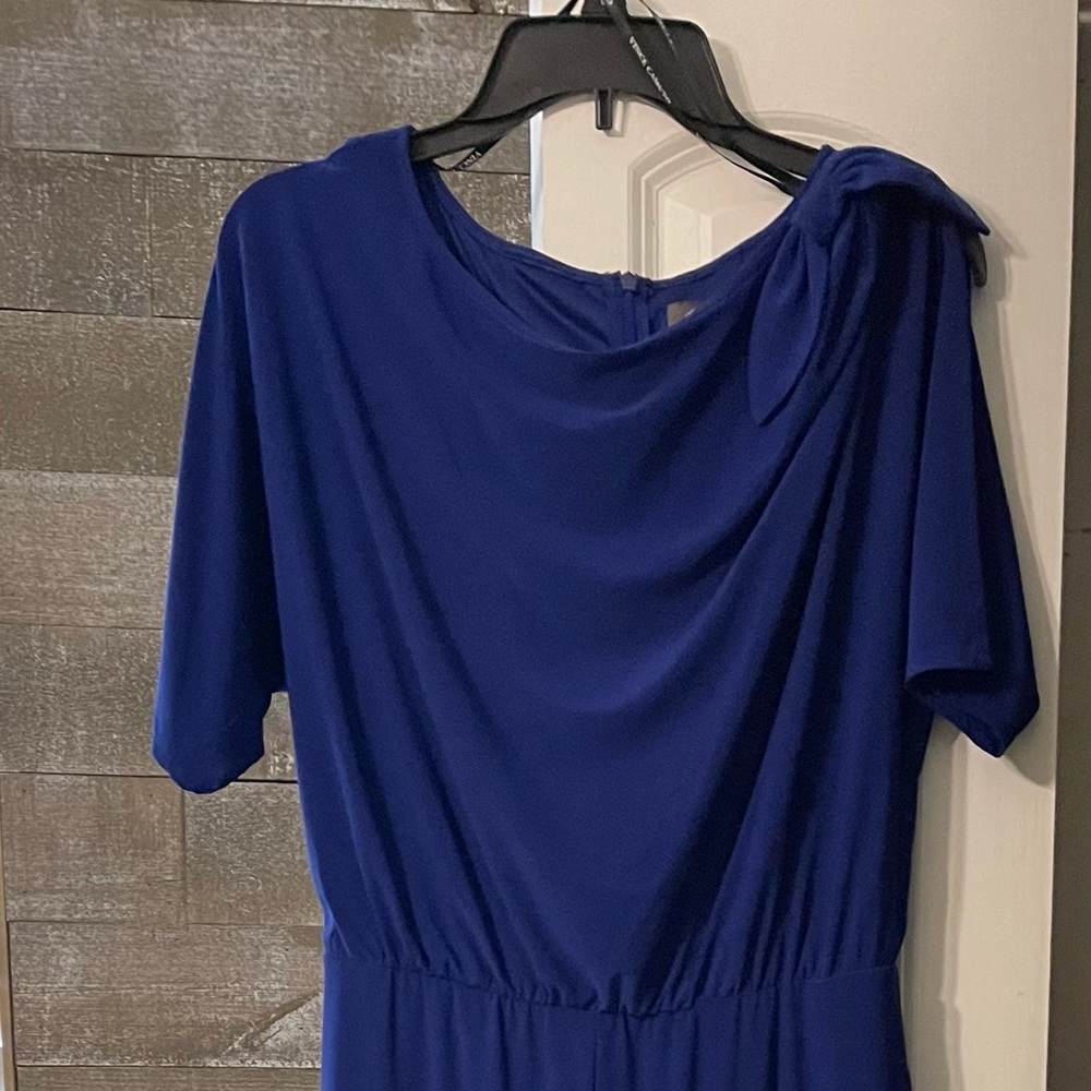 Royal blue jumpsuit